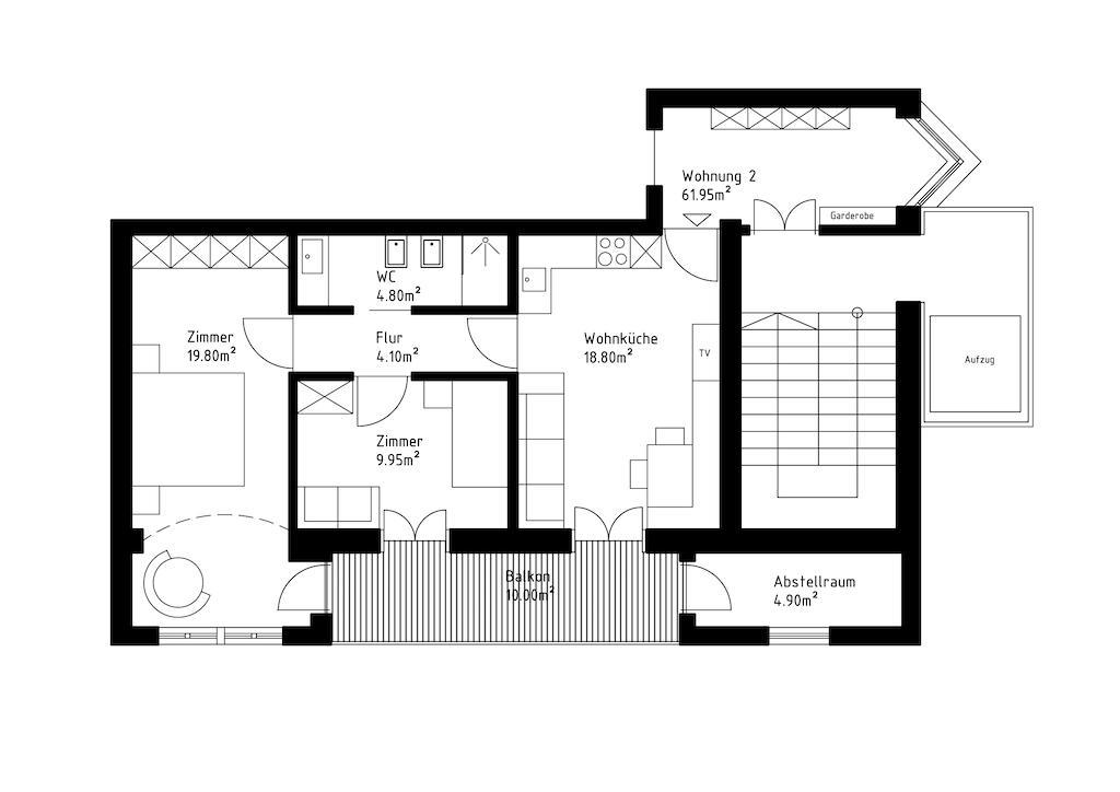 Apartment Genziana โอติเซ ห้อง รูปภาพ